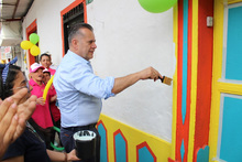 Mistrató y Belén de Umbría se pintan de color gracias al proyecto Pueblos con Encanto de la Gobernación