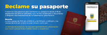 Reclame su Pasaporte