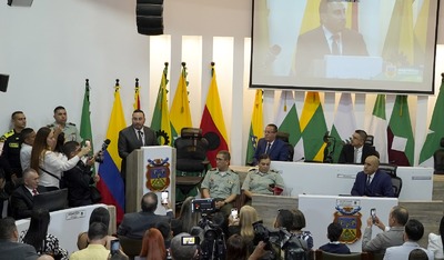 Discurso de posesión ante la Asamblea Departamental del gobernador  Juan Diego Patiño Ochoa