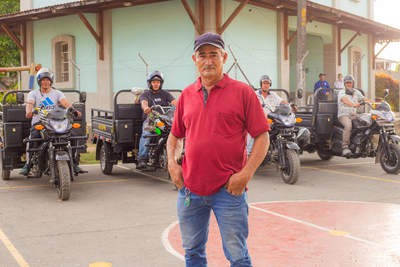 “Ahora ganamos más plata que en las carretillas”, dicen beneficiarios de los motocarros en Caimalito